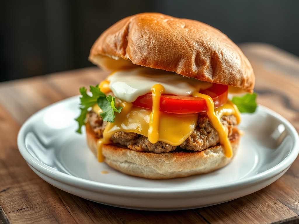 Hamburguesa de Pollo Impossible